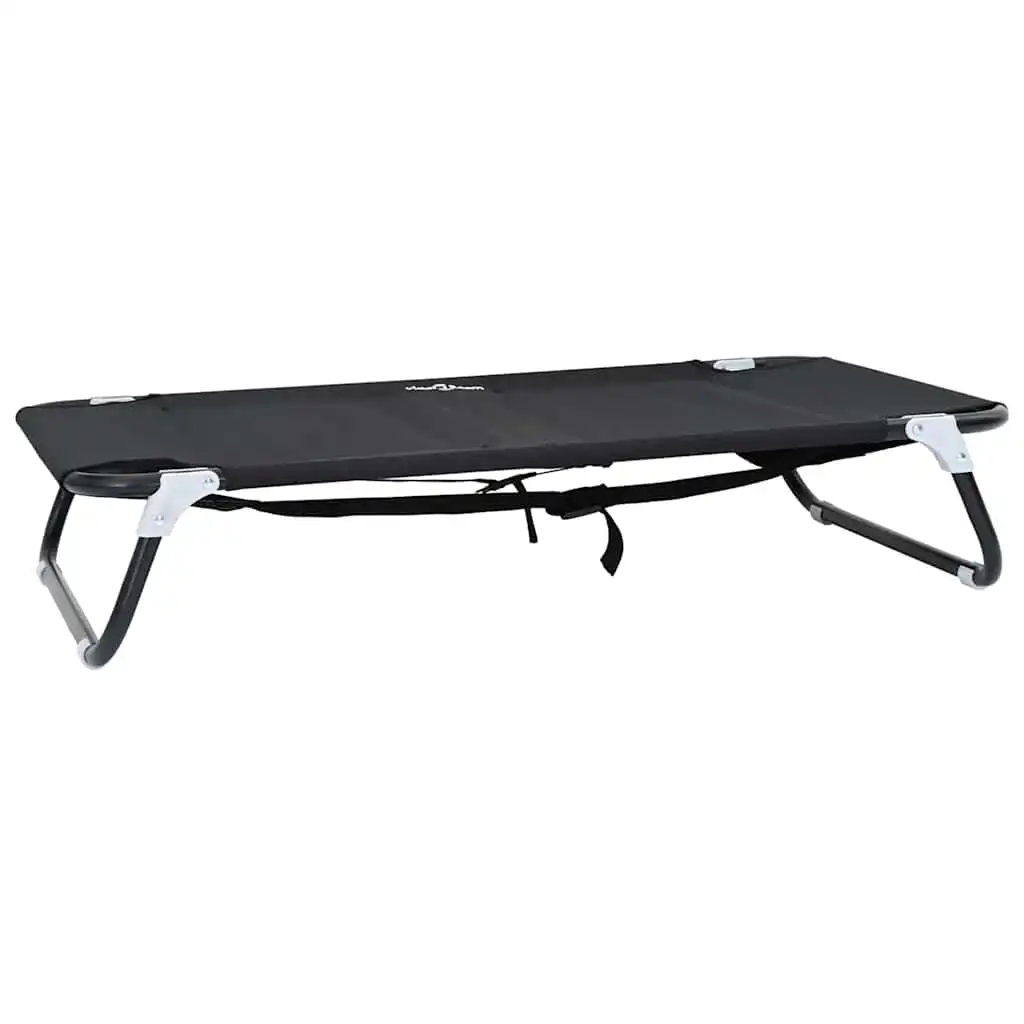 vidaXL Cama para Perros Plegable Sofá Silla Tela Oxford y Acero Gris Antracita - 90 x 55 x 18 cm - VIDAXL - Comparador de precios