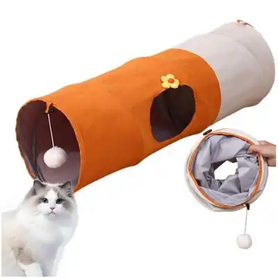 ZooVenture Túnel plegable para gatos de 80 cm - 80*25*25 cm - Zooventure - Comparador de precios