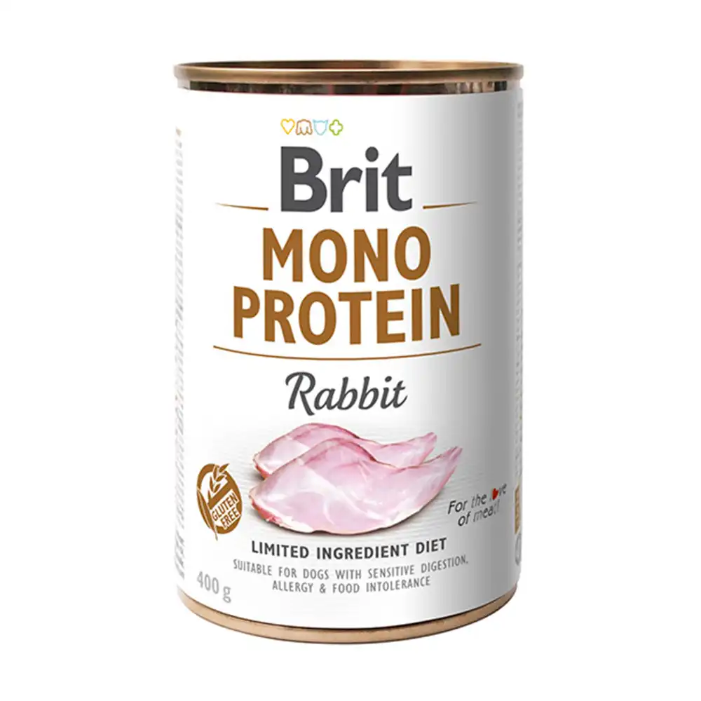 Brit Mono Protein 6 x 400 g  - Conejo - Brit Care - Comparador de precios