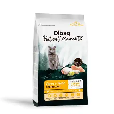Dibaq Natural Moments 5 Star Esterilizado Pollo y Pavo - 1.5 kg - Dibaq - Comparador de precios