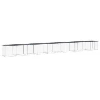 Gallinero Con Techo Acero Galvanizado Antracita 1003x98x90 Cm Vidaxl - VIDAXL - Comparador de precios