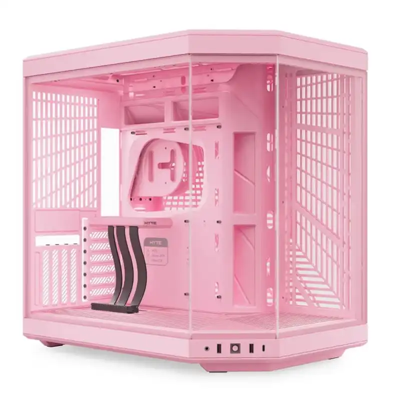 Hyte Y70 Cristal Templado USB 3.2 Rosa