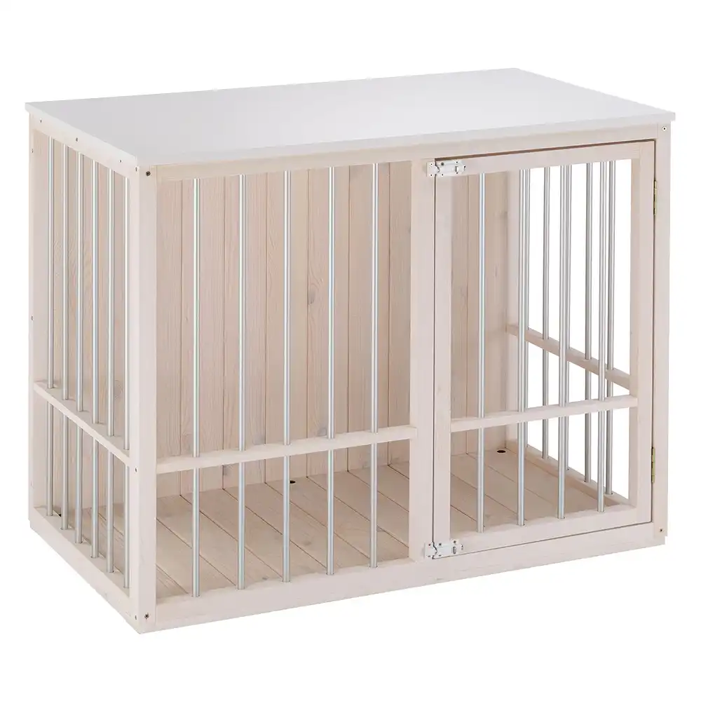Jaula de madera Ferplast Dog Fort - 100,5 x 59 x 82,5 cm (An x P x Al)