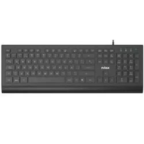 Nilox NXKBE000014 Teclado USB 1.5m Negro