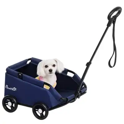 PawHut Cochecito para Perro - Azul - PawHut - Comparador de precios