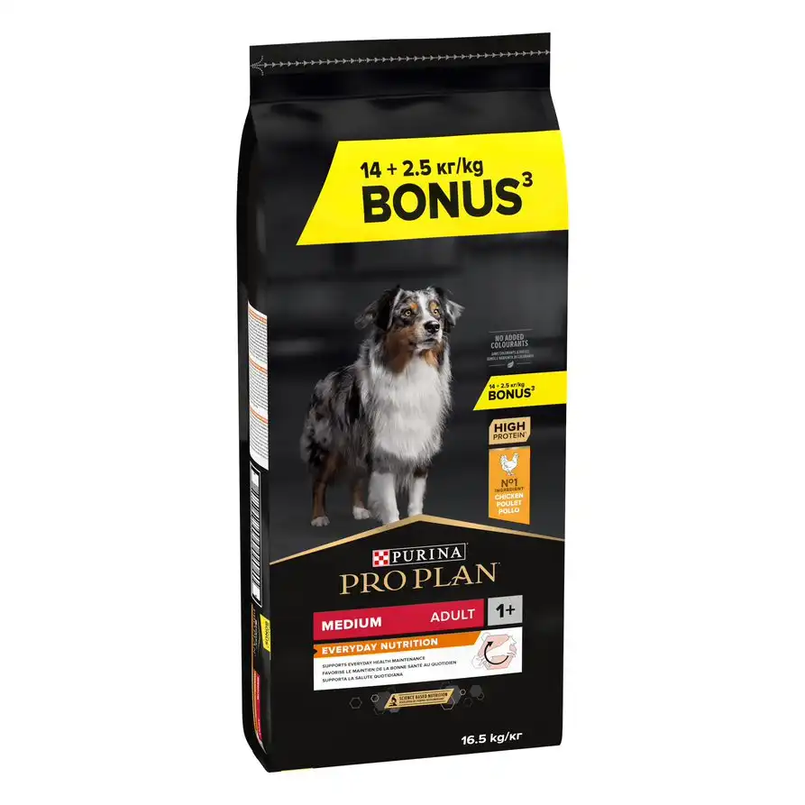 Pro Plan Medium Adult OptiBalance 14 + 2.5 kg