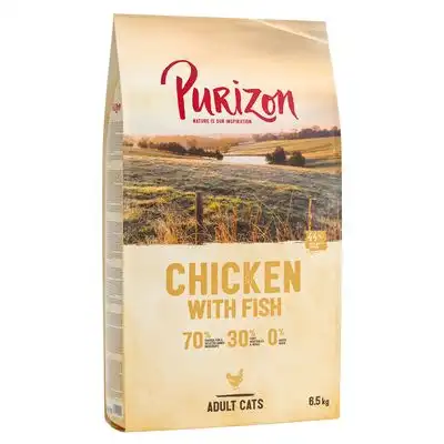 Purizon Adult con pollo y pescado para gatos, sin cereales - 6,5 kg - Purizon - Comparador de precios