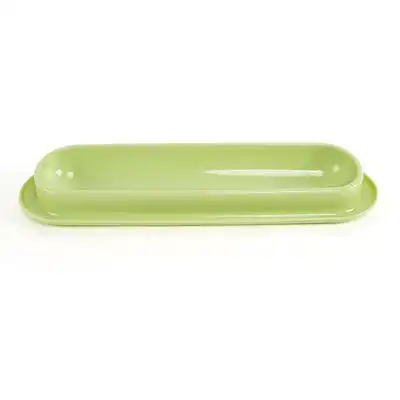 UAMLY Bandeja de alimentación para gatos – Comedero largo varias comidas - Verde - Uamly - Comparador de precios