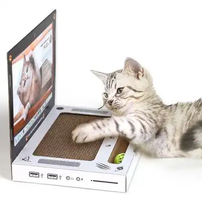 UAMLY Rascador de cartón para gatos, juguete para portátil - 1 pieza - Uamly - Comparador de precios