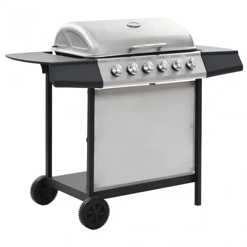 VidaXL Barbacoa Portátil de Gas 6 Fogones