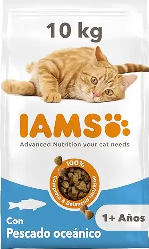 Iams Cat Adult Pescado Azul 10 Kg.