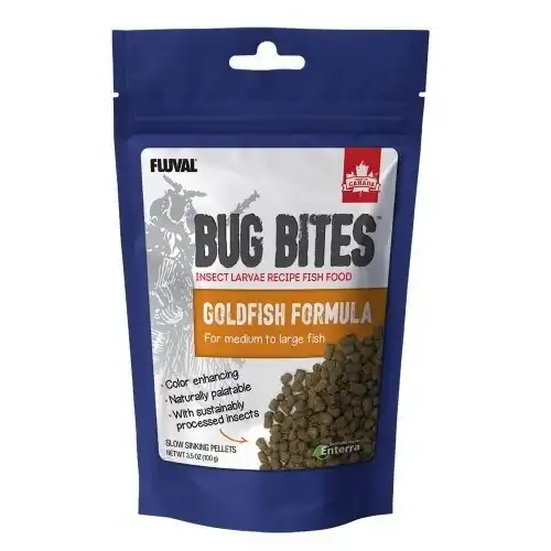 Alimento Fluval Bug Bites en gránulos para peces de agua fría - Fluval - Comparador de precios