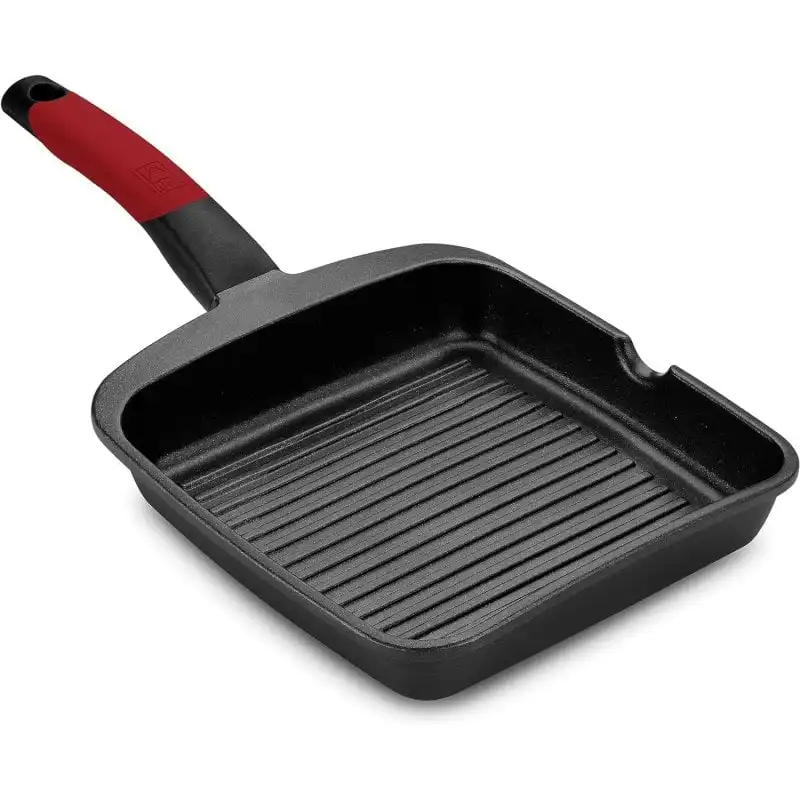 BRA Premiere Grill con Rayas de Aluminio Fundido 28cm