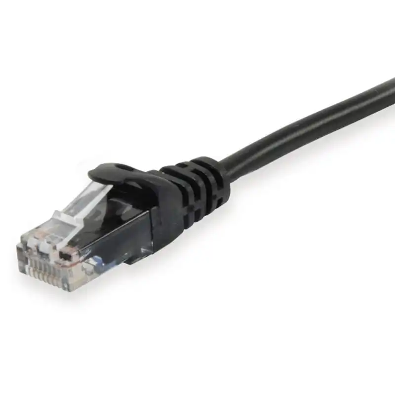 Equip Cable de Red RJ45 U/UTP Cat.6 Negro 0.25m