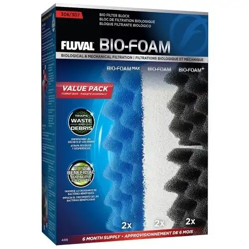 Filtro Fluval Bio-Foam pack de 6 meses modelo 307 - Fluval - Comparador de precios