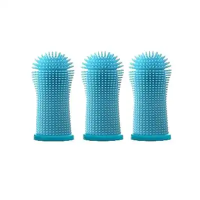 FurryFusion Cepillo de dientes para perros*3 - Paquete de tres - Furry Fusion - Comparador de precios
