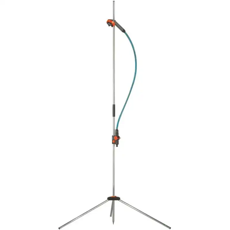 Gardena Conjunto Triple Ducha de Jardín, Chorro de Lluvia o Niebla Ajustable