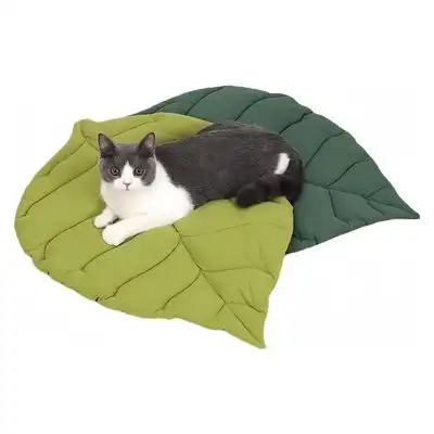 IntiMeg Alfombrilla con forma de hoja para perros y gatos - 47×64cm - IntiMeg - Comparador de precios