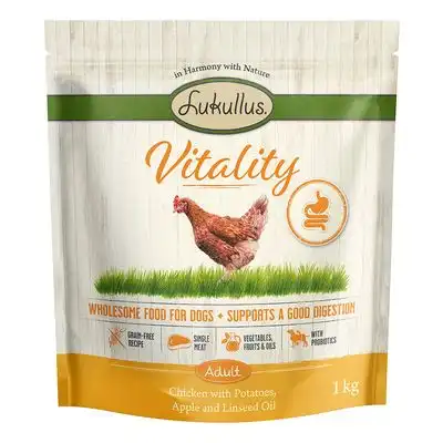 Lukullus Vitality Apoyo digestivo Sin Cereales con pollo - 5 x 1 kg - Pack Ahorro - Lukullus - Comparador de precios