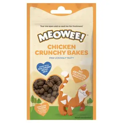Meowee! Chicken Crunchy Bakes - 40 g - Meowee! - Comparador de precios