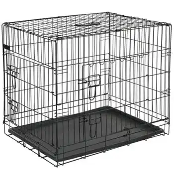 Transportín Para Perros Metal Negro 107x70x77,5 Cm 15004 @pet