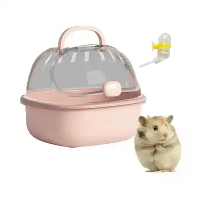 ZooVenture Jaula de transporte para animales pequeños - rosa - Zooventure - Comparador de precios