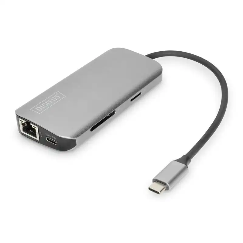 Digitus Estación de Acoplamiento Universal USB-C 8 Puertos