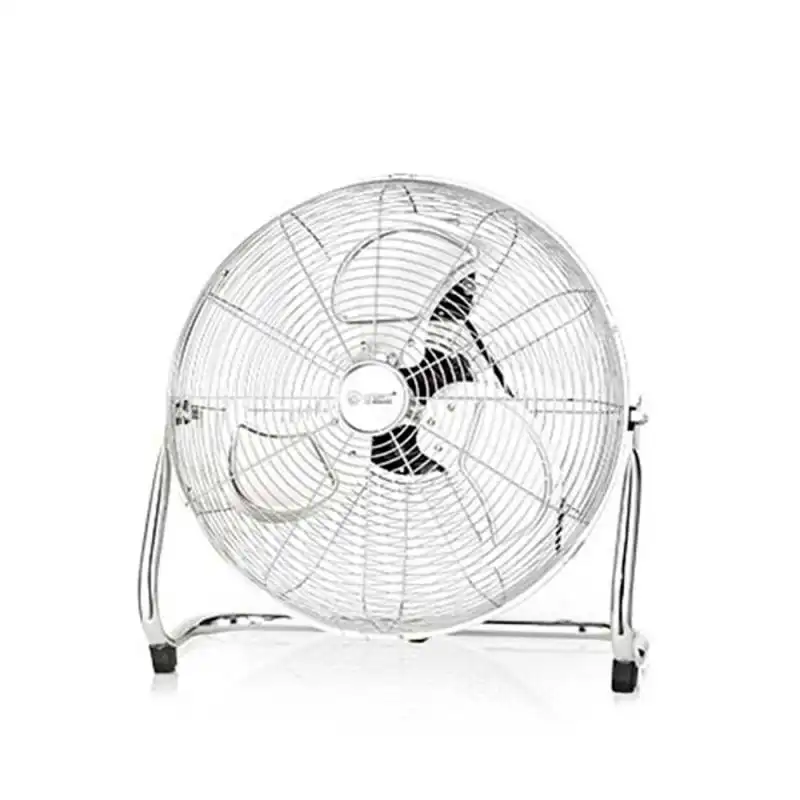 Garsaco Ventilador de Suelo 140W Plata