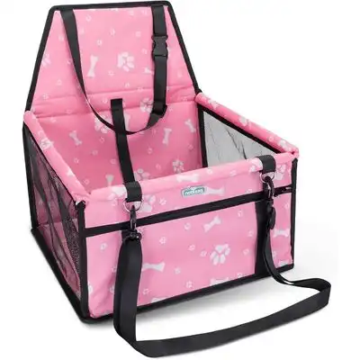 UAMLY Asiento plegable para perros para coche - Rosa - Uamly - Comparador de precios