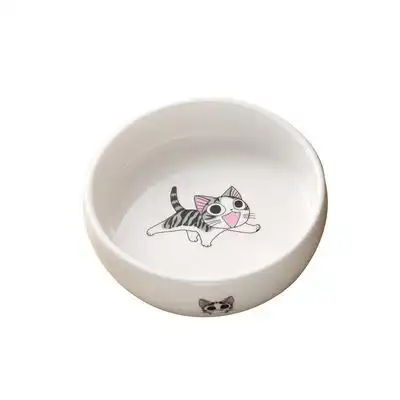 UAMLY Cuencos de cerámica para gatos con estampado gatos dibujos animados - do - Uamly - Comparador de precios