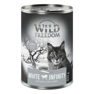 Wild Freedom Adult 6 x 400 g - White Infinity - Caballo y pollo - Wild Freedom - Comparador de precios