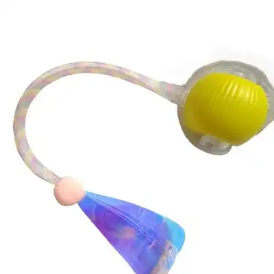 FurryFusion pelota interactiva para gatos - AMARILLO - Furry Fusion - Comparador de precios