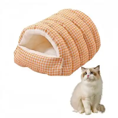 IntiMeg Cama con calefacción para gatos y perros - Naranja: 48×30×20 cm - IntiMeg - Comparador de precios