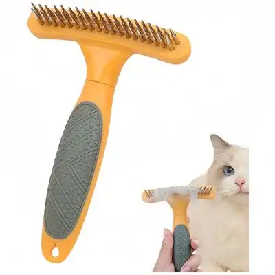 IntiMeg Cepillo de aseo extensible para perros y gatos - Naranja - IntiMeg - Comparador de precios