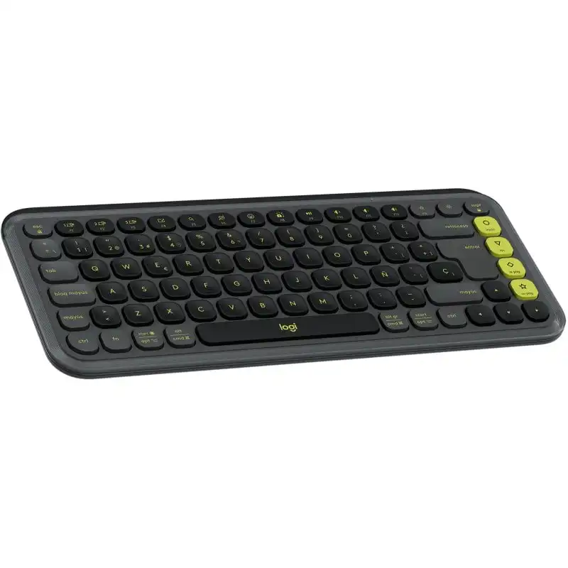 Logitech Pop Icon Keys teclado Inalámbrico Bluetooth Grafito