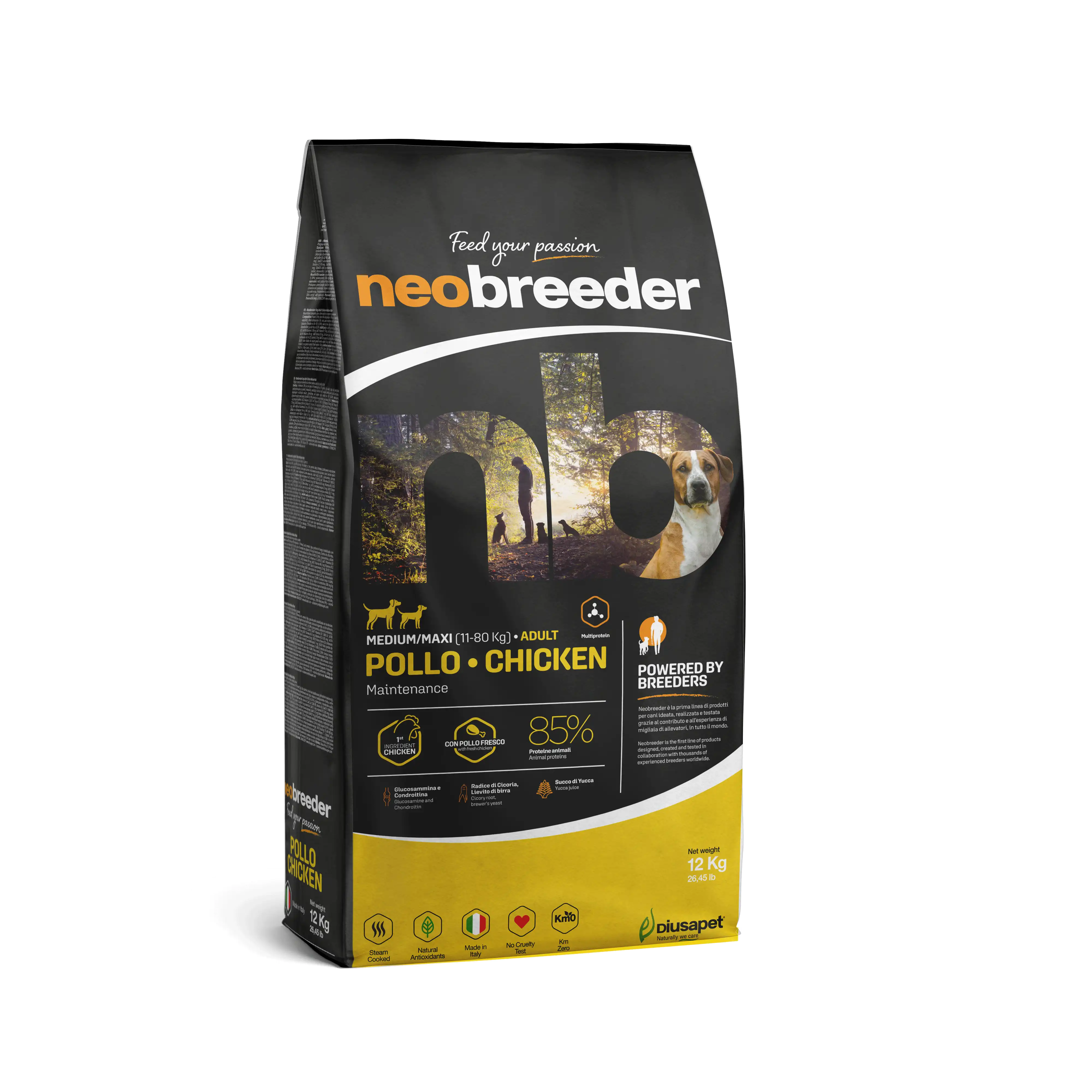 Neobreeder Adult Chicken Med-Maxi 12kg - NEOBREEDER - Comparador de precios