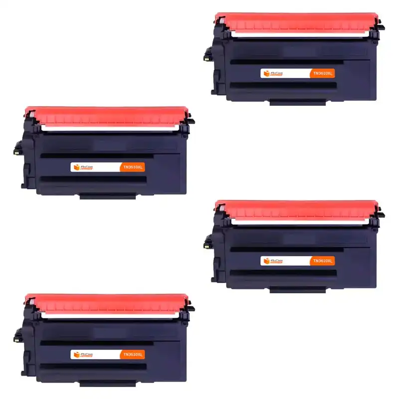 Pccom Essential Brother Tn3610xl Tóner Compatible Negro Pack 4