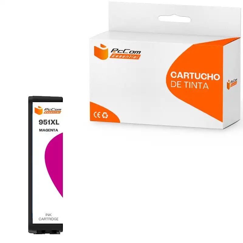 Pccom Essential HP 951XL Cartucho Tinta Compatible Magenta