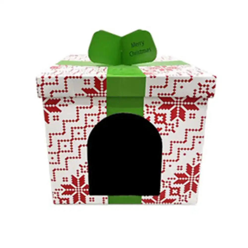 Rascador caja de regalo para gatos Bubimex - 37 cm - Bubimex - Comparador de precios