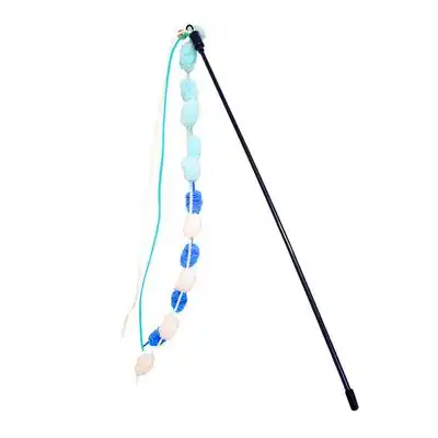 Reitlaze  varita para gatos con cascabel - blanco - Uamly - Comparador de precios