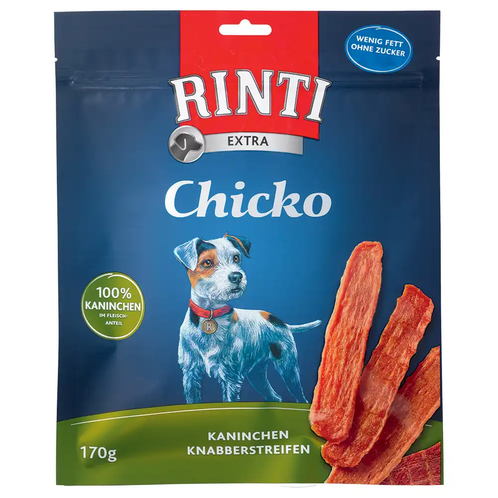 Rinti Chicko láminas para perros - Conejo (170 g)