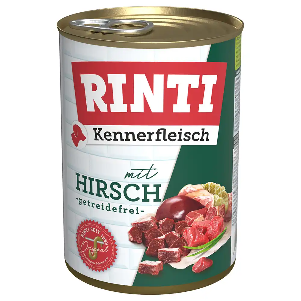 Rinti Kennerfleisch 6 x 400 g - Ciervo