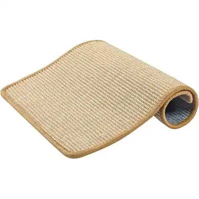 UAMLY Alfombrilla rascador de sisal para gatos, ideal para sofás - marrón - Uamly - Comparador de precios