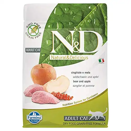 Farmina N&D Grain Free Adult jabalí para gatos 300 gr. - Farmina - Comparador de precios
