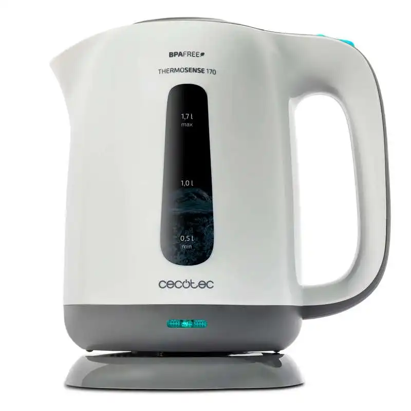 Cecotec ThermoSense 170 Clear Hervidor de Agua 2200W