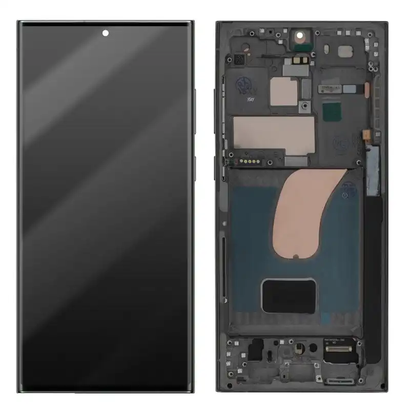 Clappio Bloque Completo Para Samsung Galaxy S23 Ultra Pantalla Oled Verde