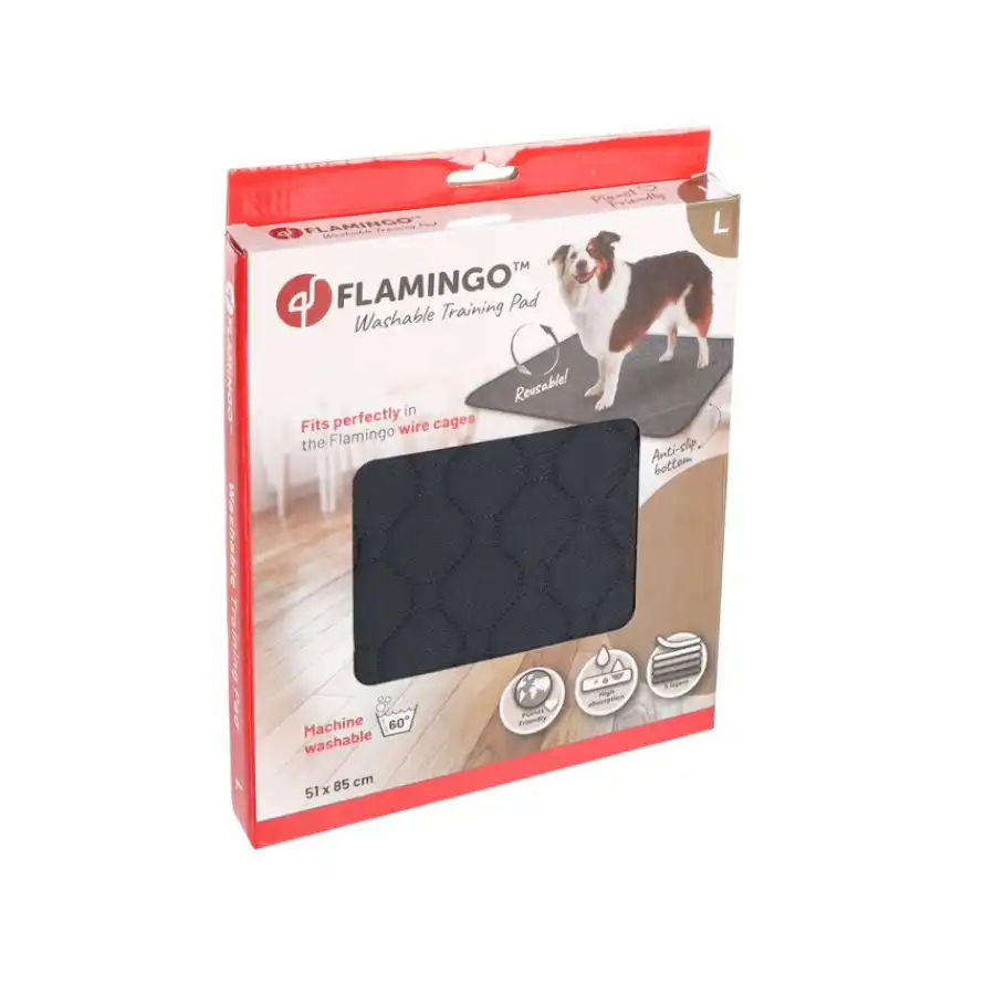 Flamingo Pasty Empapador Gris para perros