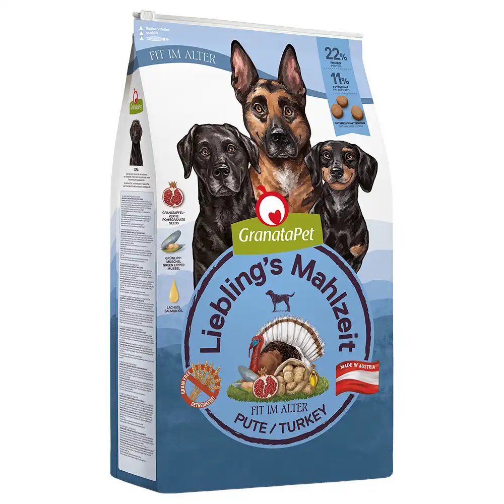 GranataPet Liebling's Meal Senior Pavo - 10 kg