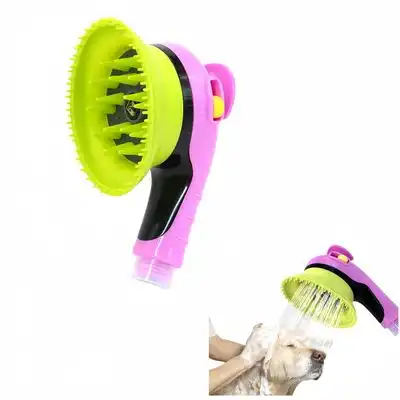 IntiMeg Cabezal de ducha para mascotas - Rosa + amarillo - IntiMeg - Comparador de precios