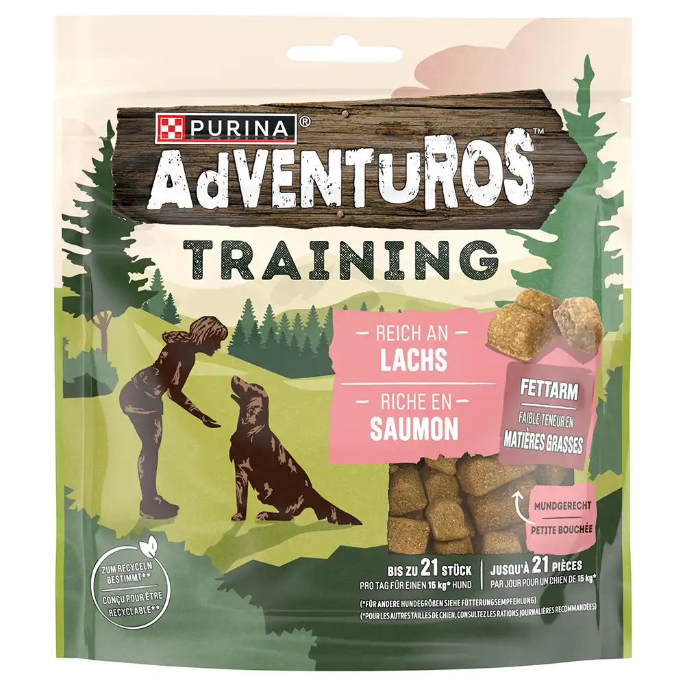 PURINA Adventuros Training Treats - Salmón (115 g)